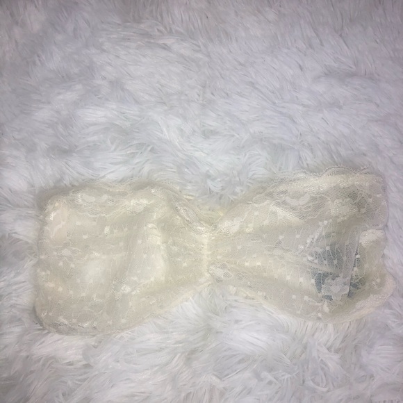 Intimately FP Lace bandeau strappy back White - Picture 4 of 8